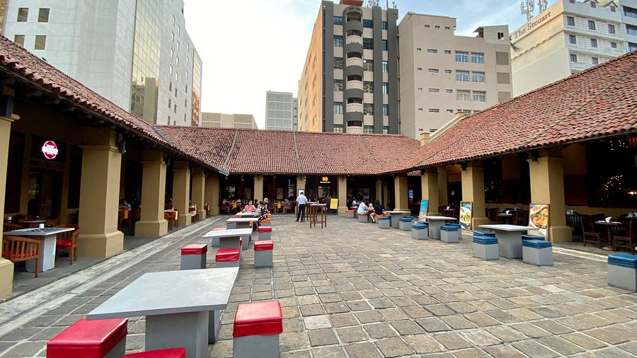 Dutch Hospital Shopping Precinct.